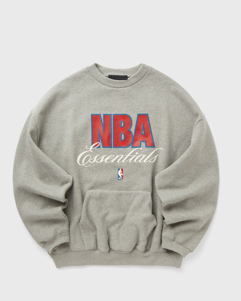 Fear Of God Essentials Nba ' Crewneck Sweatshirt Grey