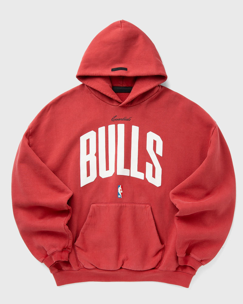 Fear Of God Essentials Bulls ' Hoodie Red