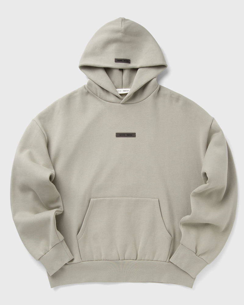 Fear Of God Essentials Classic Fit Fleece Hoodie Grey
