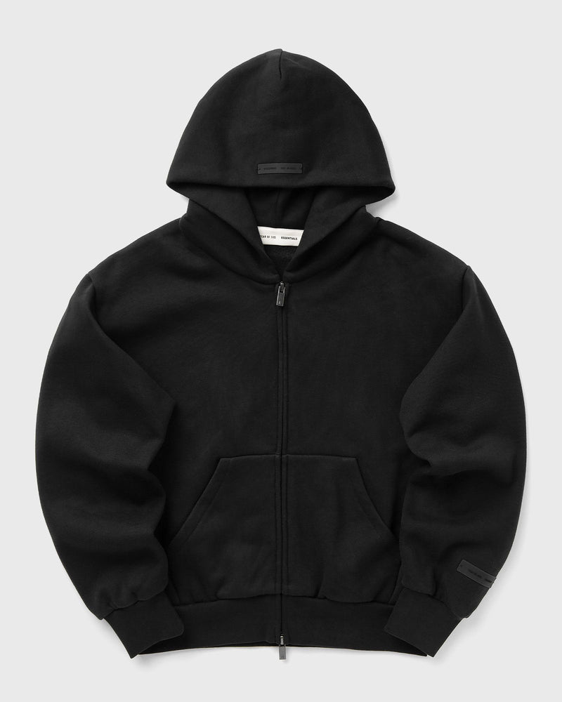 Fear of God Essentials WMNS CLASSIC FIT ZIP-UP HOODIE black