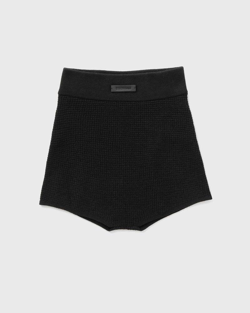 Fear of God Essentials WMNS WAFFLE KNIT BOXER black