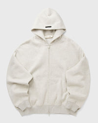 Fear of God Essentials Signature Classic Full Zip Hoodie Beige