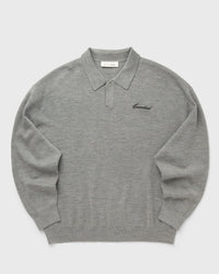 Fear of God Essentials Signature 90'S Knit Polo Grey