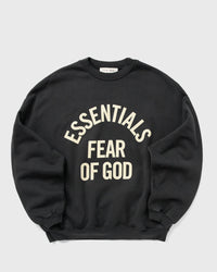 Fear of God Essentials Campus 90'S Crewneck Swea Black