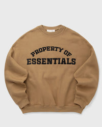Fear of God Essentials Property Lounge Crewneck Brown