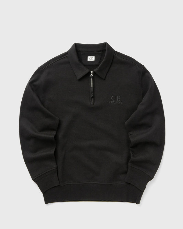 C.P. Company SWEATSHIRTS - POLO COLLAR black
