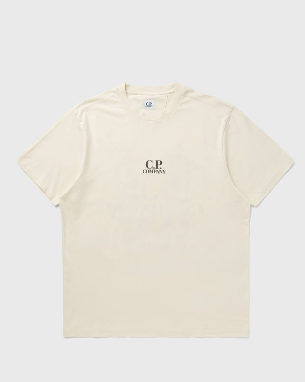 C.P. Company TEE - SHORT SLEEVE beige