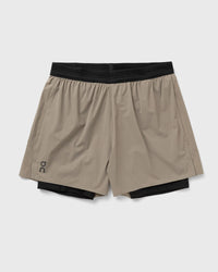 On 5 Performance 2/1 Shorts Beige