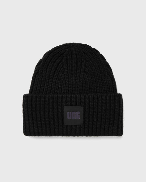 Ugg WMNS CHUNKY RIB BEANIE black