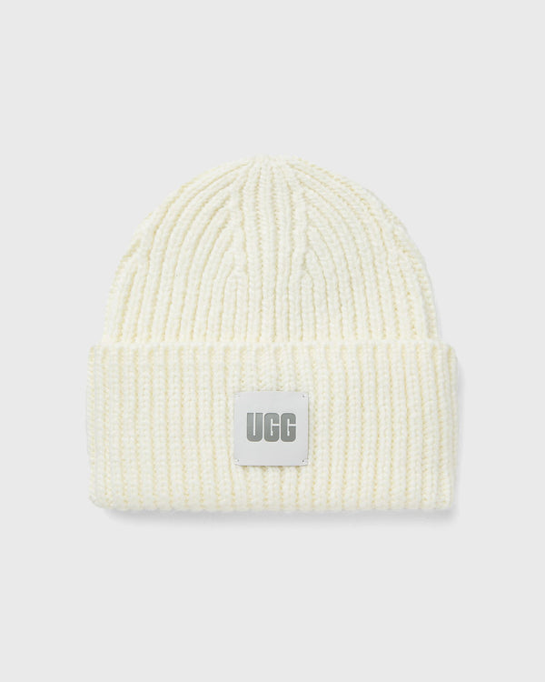 Ugg WMNS CHUNKY RIB BEANIE white