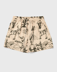 Oas Poplan Swim Shorts Green|beige