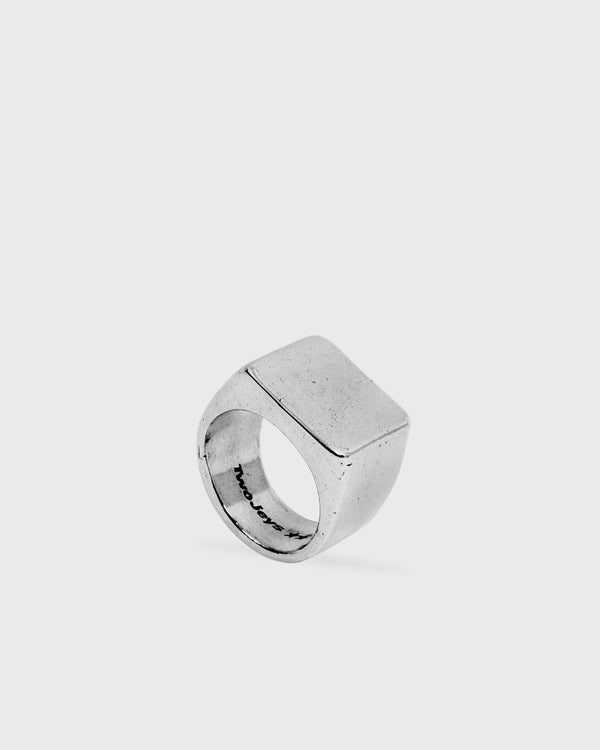 TwoJeys Squared RingPlata silver