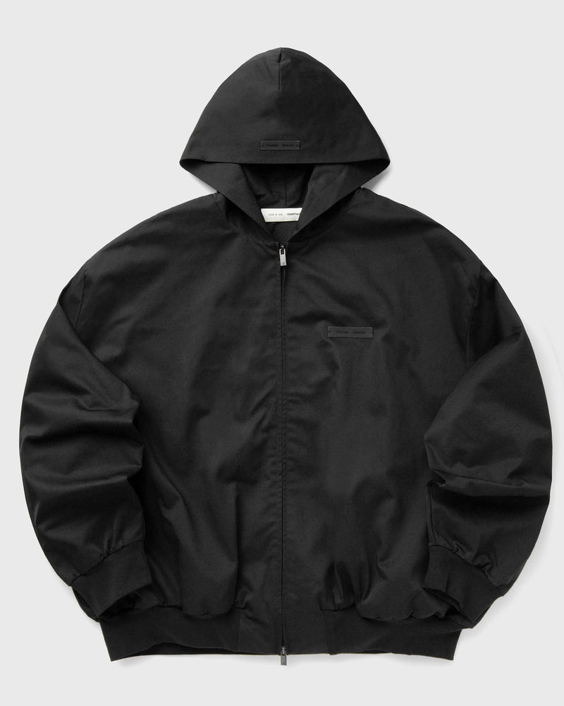 Fear of God Essentials POLY COTTON TWILL HOODIE black