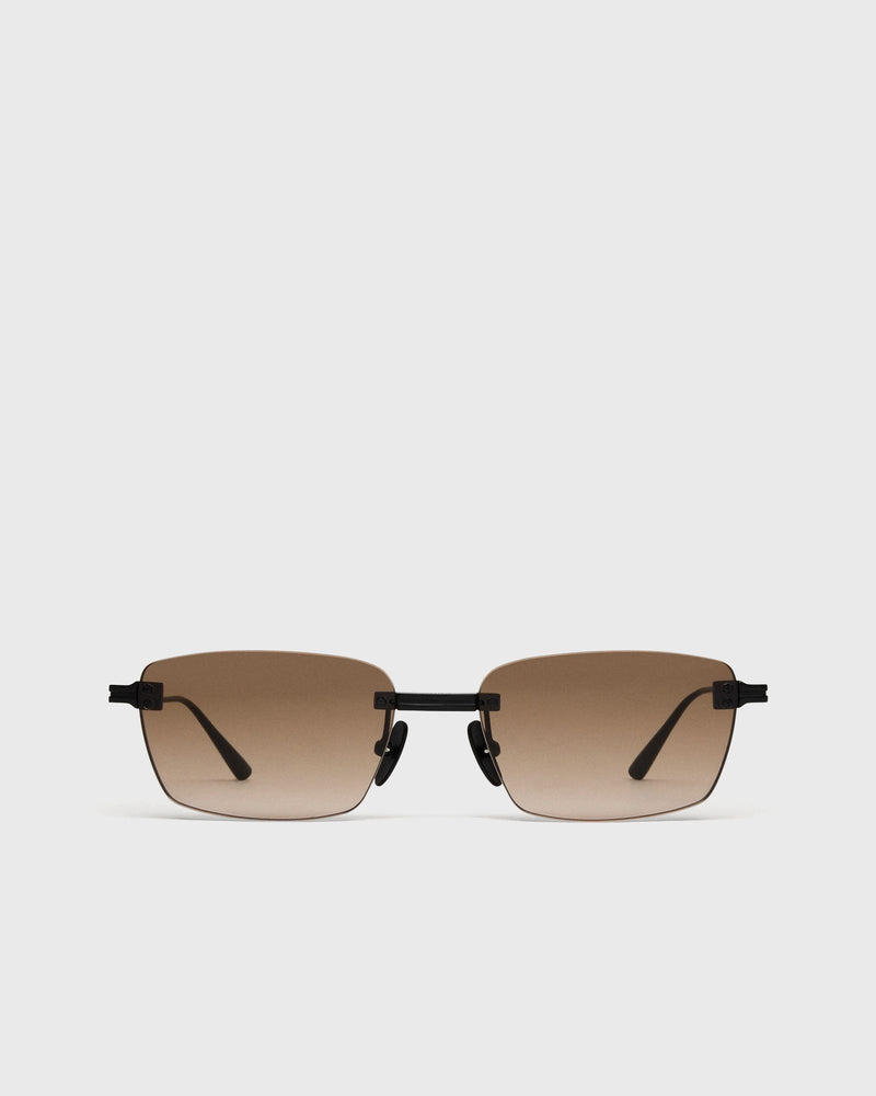 Chimi Eyewear Rimless Cubic Brown Gradient brown