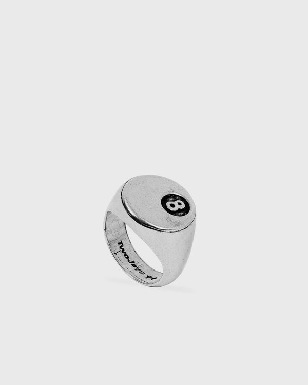 TwoJeys 8 ball RingPlata silver