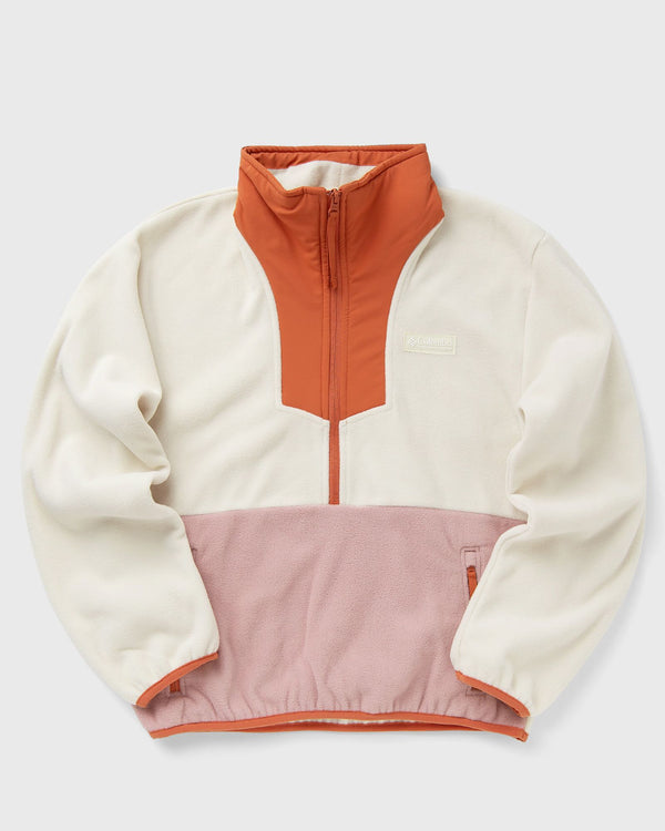 Columbia Sequoia Grove 1/2 Zip Fleece orange|beige