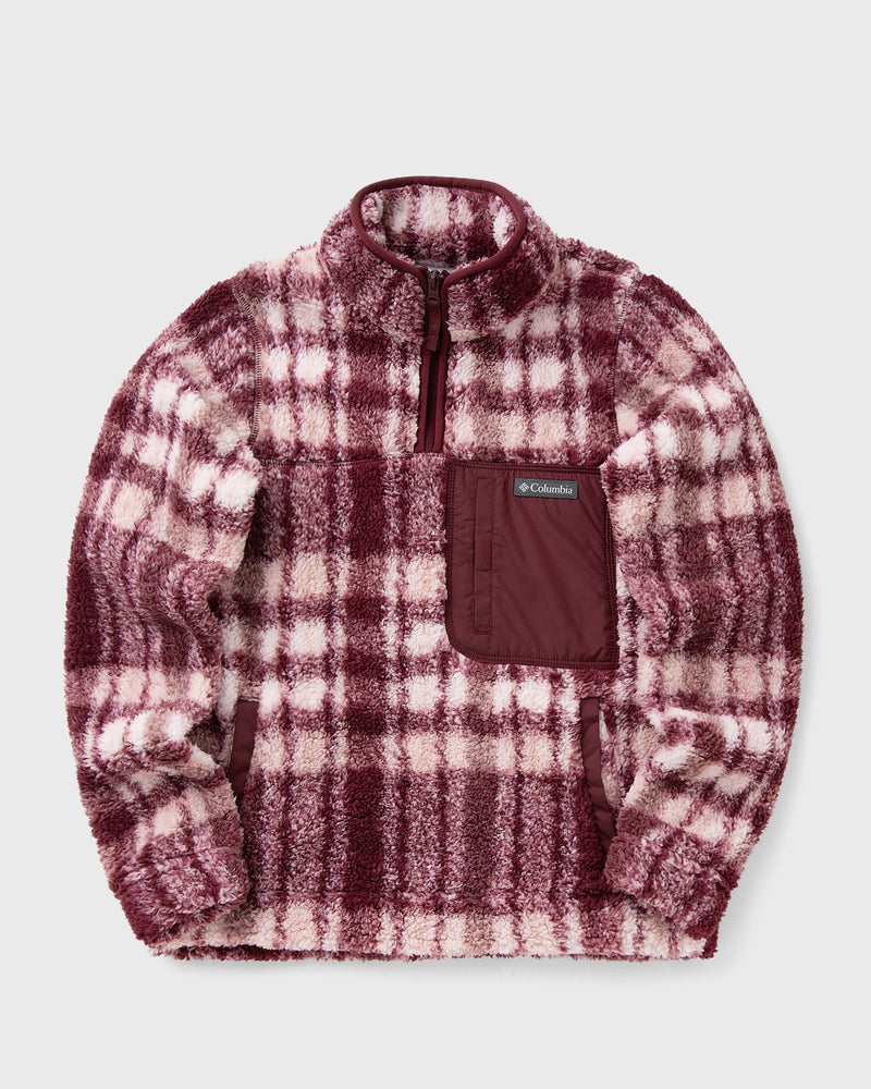 Columbia West Bend 1/4 Zip II red