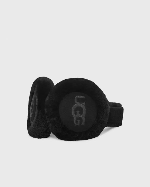 Ugg WMNS SHEEPSKIN EMBROIDERY EARMUFF black