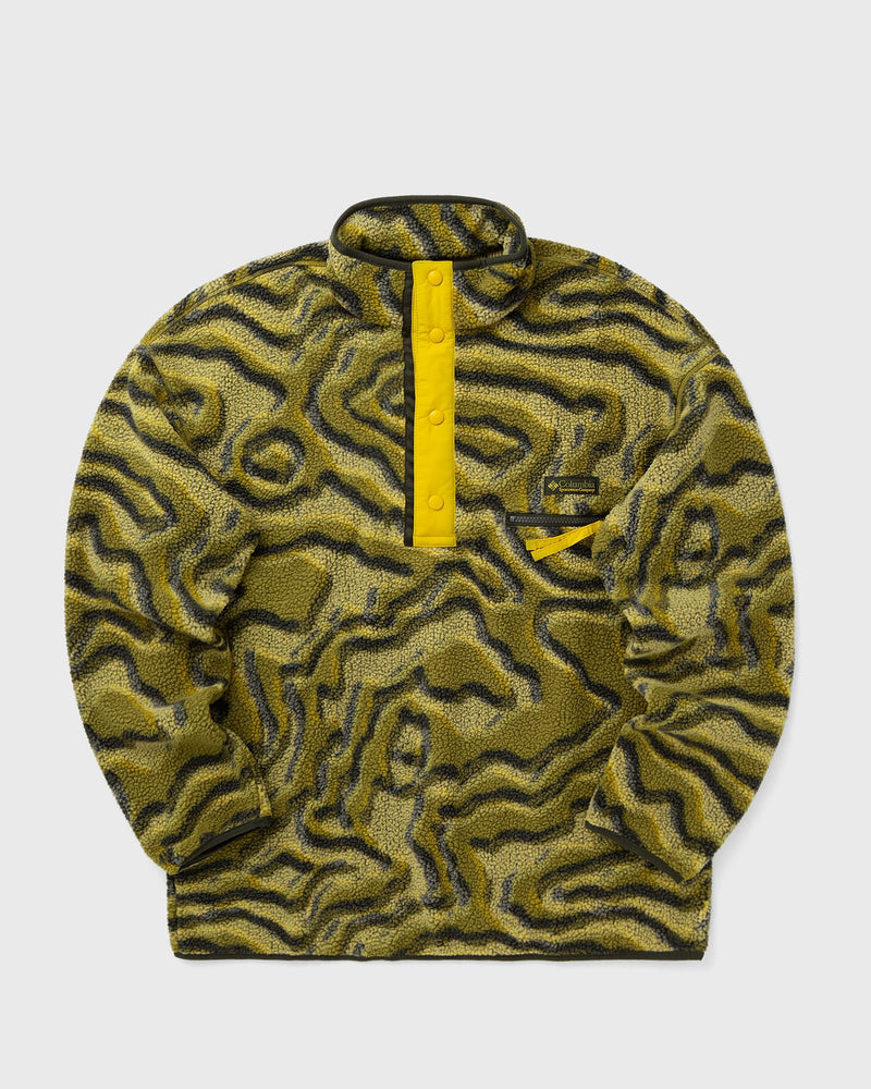 Columbia Helvetia Ii Printed Half Fleece Yellow