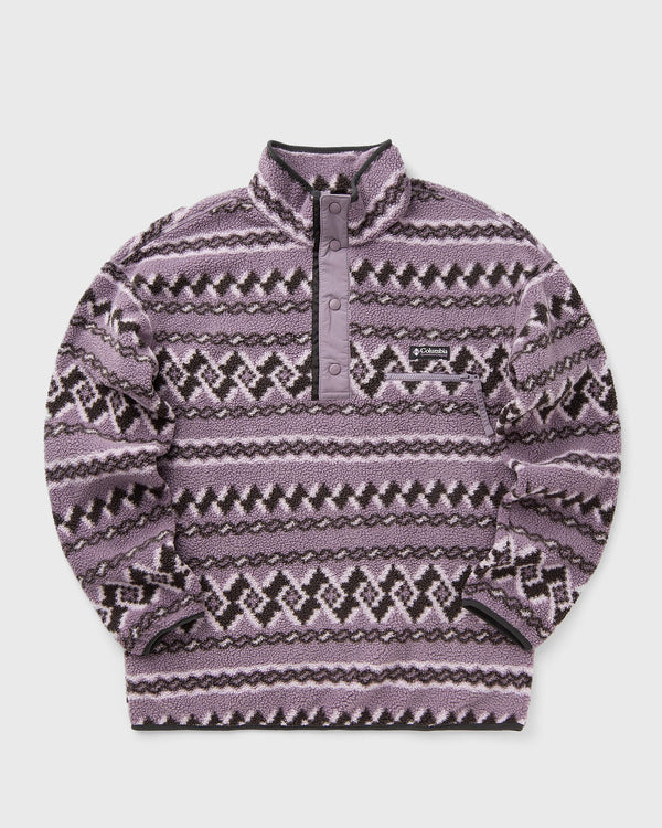 Columbia Helvetia II Printed Half Snap Fleece purple