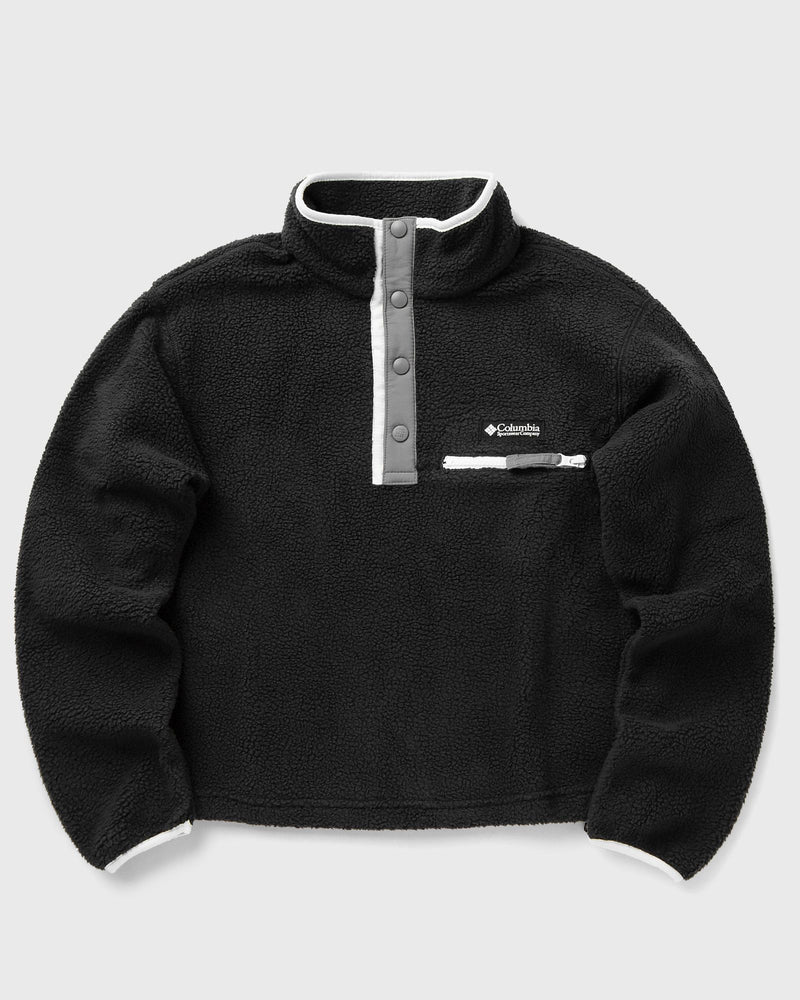 Columbia Helvetia II Cropped Half Snap Fleece black