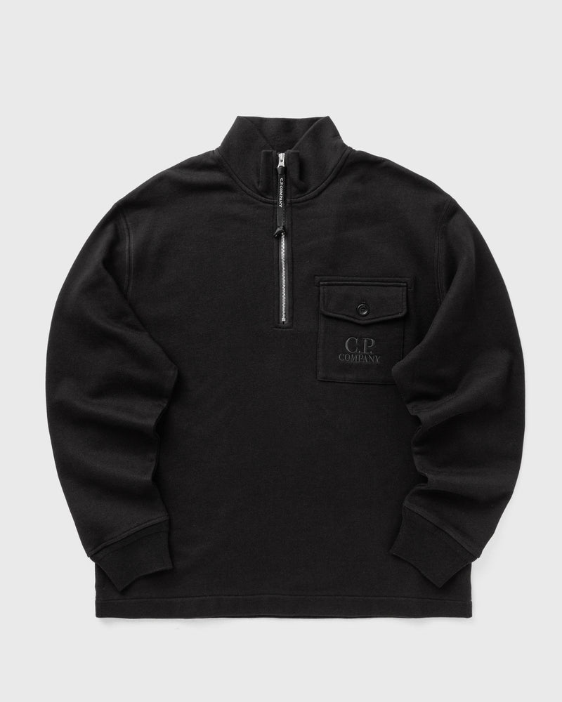C.P. Company Half Zip Sweatshirt Black