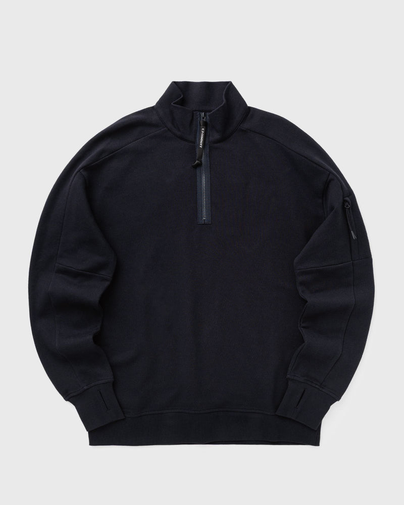 C.P. Company Sweatshirt - Polo Collar Black