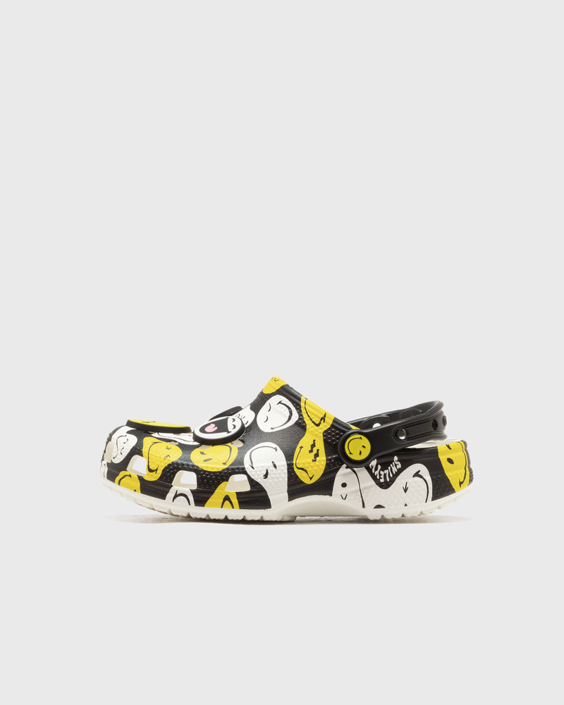 Crocs Smiley Classic Clog K Mlt black