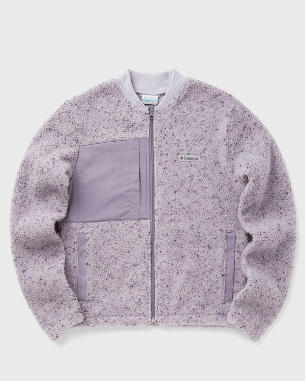 Columbia Stellar Path Fleece Bomber Full Zip purple