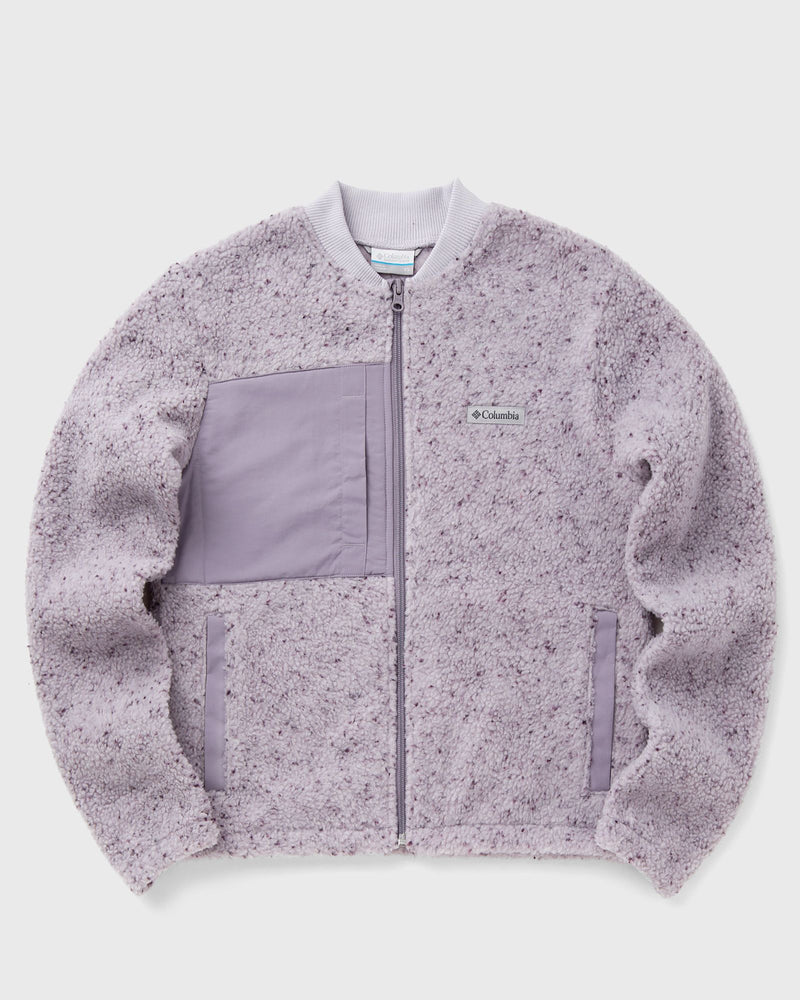 Columbia Stellar Path Fleece Bomber Full Zip purple