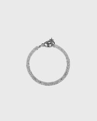 Twojeys Icon Double Chain Bracelet silver