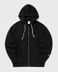 Champion Full Zip Hoodie Sweatshirt Black