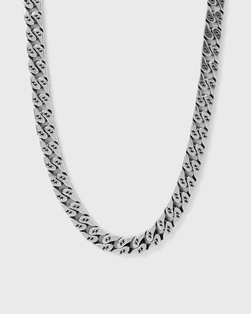 Twojeys Bold Cuban Necklace Silver