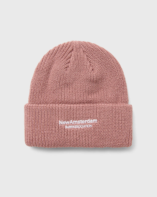 New Amsterdam LOGO BEANIE POTTING SOIL BEANIE pink