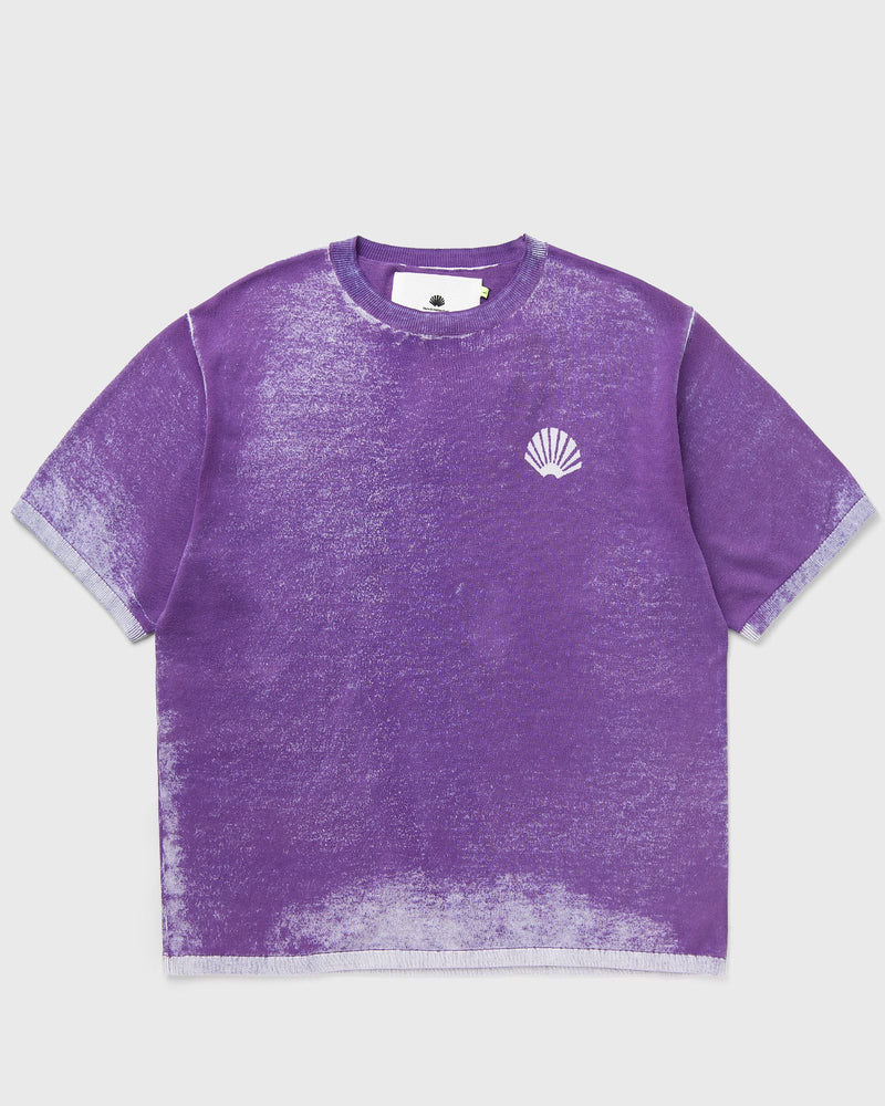 New Amsterdam LOGO KNIT TEE purple