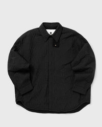 New Amsterdam Quilted Overshirt black
