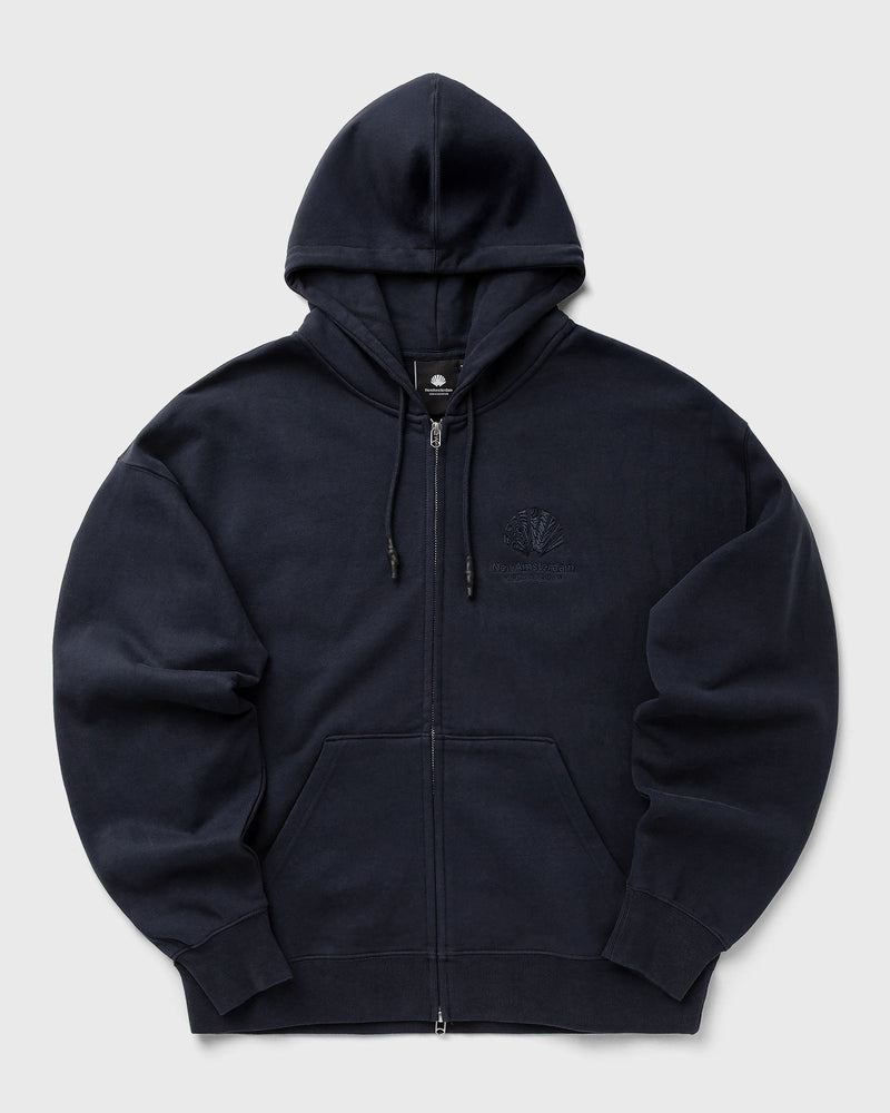 New Amsterdam LOGO HOODIE ZIP-UP blue