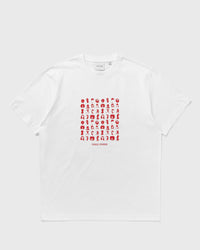 Daily Paper HAIR GRID TEE white