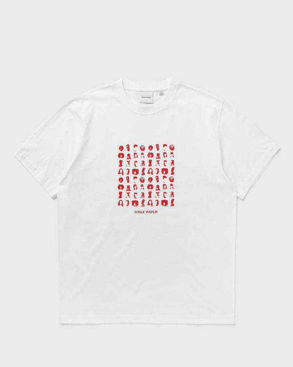 Daily Paper HAIR GRID TEE white