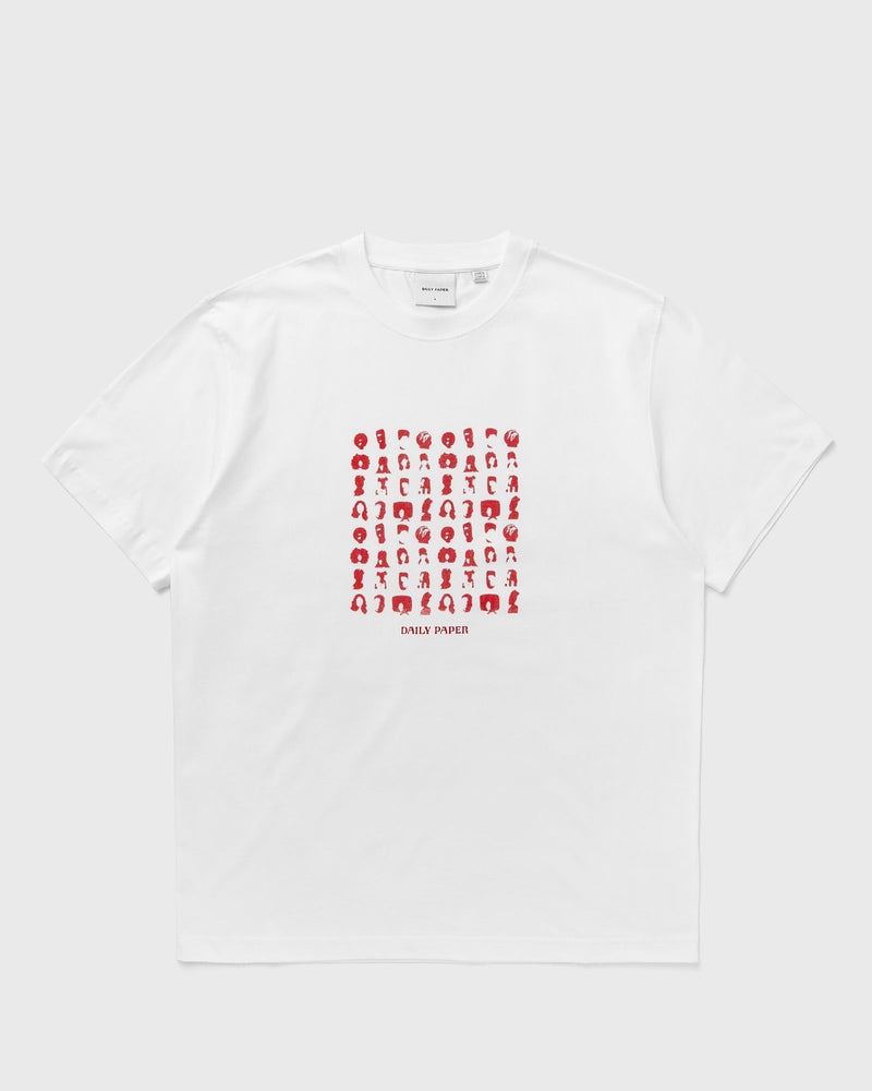 Daily Paper HAIR GRID TEE white