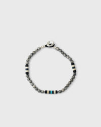 Mikia Stone Bracelet 4mm grey