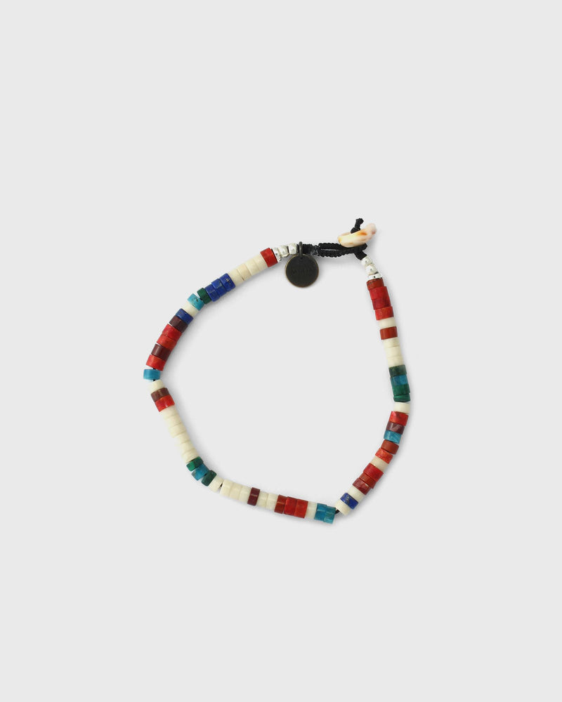 Mikia Heishi Beads multi|red