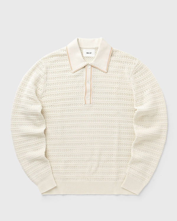 NN.07 Josh LS Polo beige