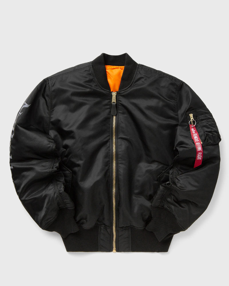 alpha industries X No Problemo No War MA-1 Jacket black