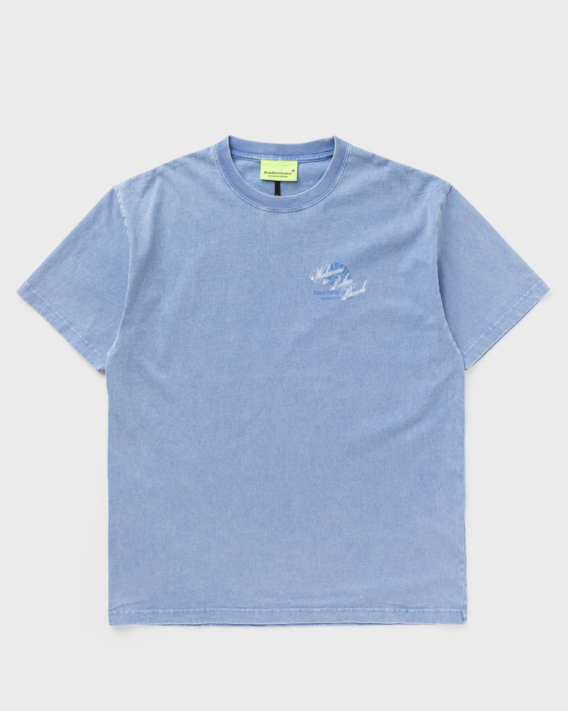 New Amsterdam Welcome To Palmbeach Tee Blue