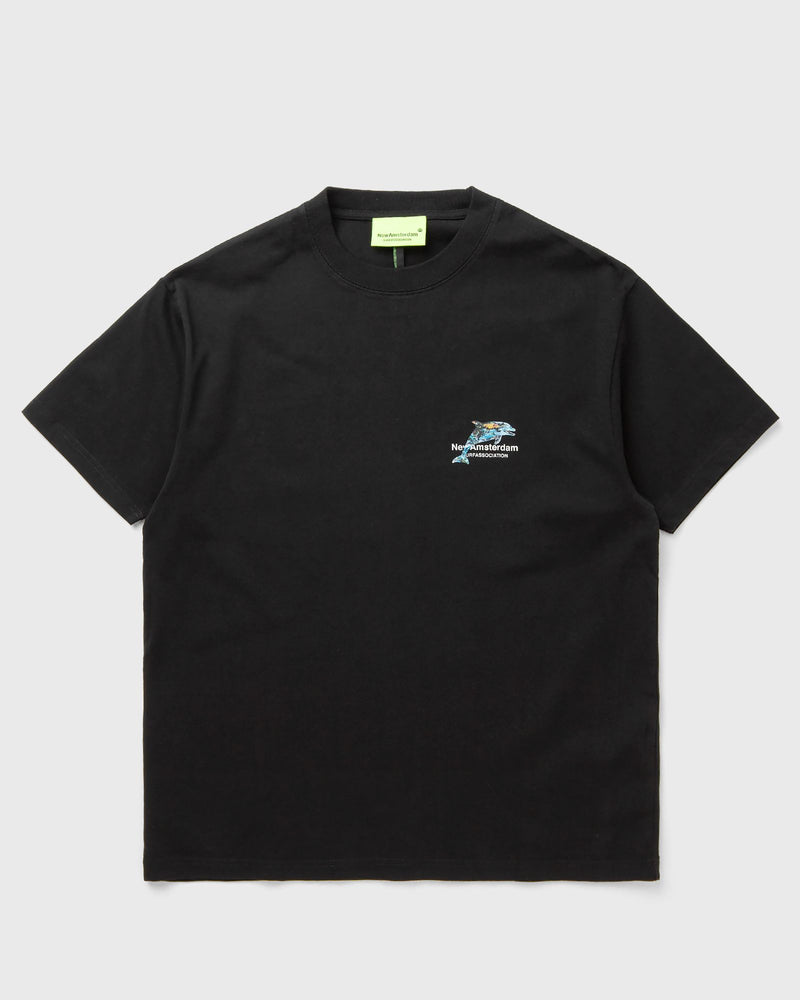 New Amsterdam Dolphin Tee Black