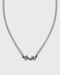Twojeys Dice Double Chain silver