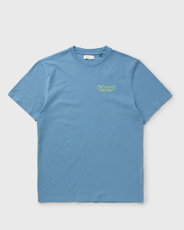 Edmmond Studios DESIGN & RESEARCH TEE blue