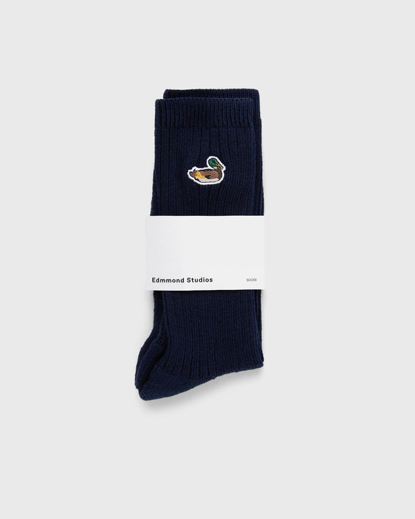 Edmmond Studios DUCK SOCKS blue