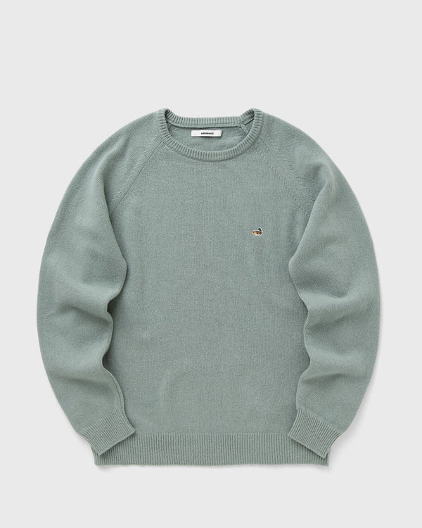 Edmmond Studios DUCK PATCH SWEATER green